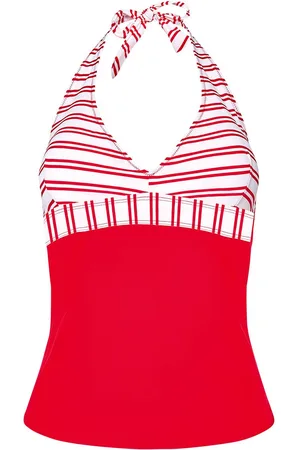 Brigitte Bardot Tankini rouge Océan