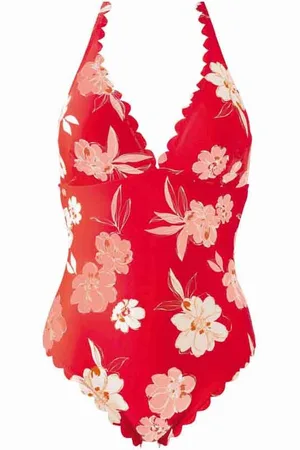 Brigitte Bardot Maillot une pièce rouge RIO