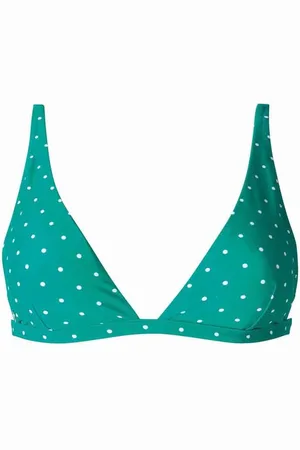 Brigitte Bardot Haut de maillot de bain triangle vert Beguin