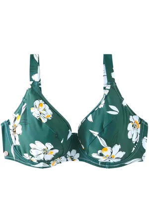Brigitte Bardot Haut de maillot à armatures vert BAHIA