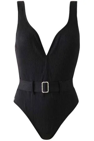 Brigitte Bardot Maillot une pièce noir MARINA