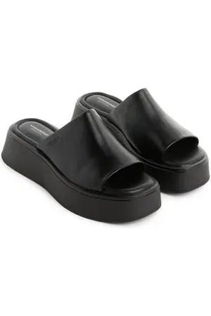 Vagabond Mules à plateforme en cuir Courtney