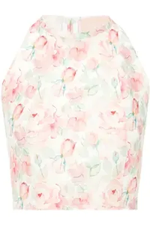 Liya Top à fleurs