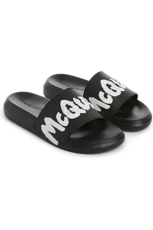 Alexander McQueen Claquettes Graffiti McQueen
