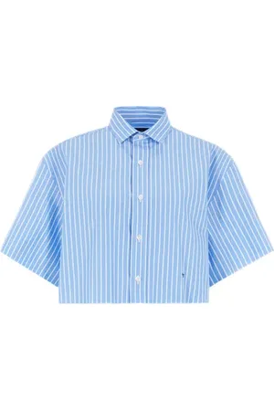 HOMMEGIRLS Chemise courte en coton