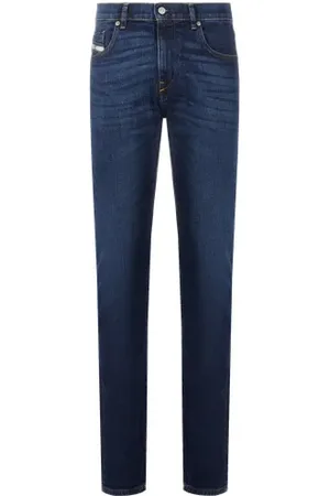 Diesel Jean slim en coton et chanvre mélangés