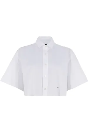 HOMMEGIRLS Chemise courte en coton