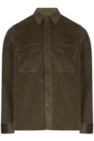 Editions 102 Chemise en velours côtelé