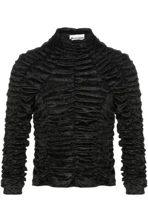 ESTER MANAS Top smocké effet velours
