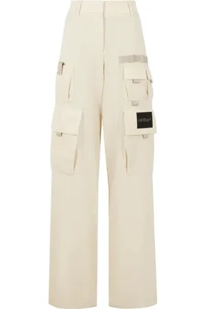 OFF-WHITE Pantalon cargo en laine vierge