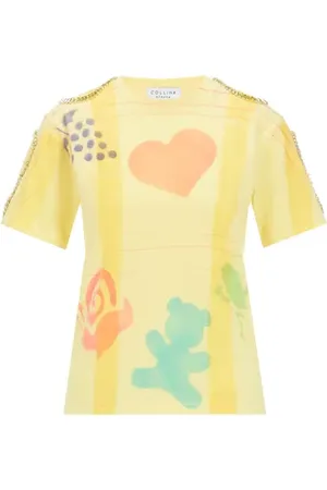 Collina Strada T-shirt à imprimé en coton organique