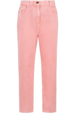 Balmain Pantalon denim en coton