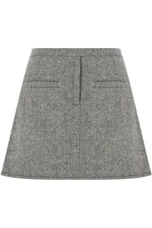 Courrèges Jupe courte en laine