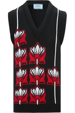 Prada Pull sans manches en laine