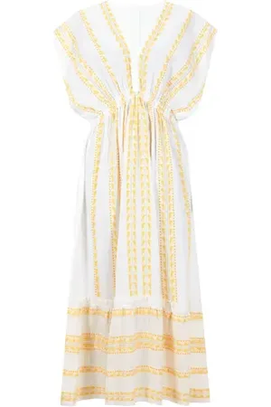 Lemlem Robe longue Abeba en coton