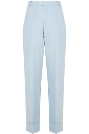 BITE Pantalon de tailleur large en laine