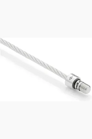 Le Gramme Bracelet câble le 9g guilloché pyramidal en poli