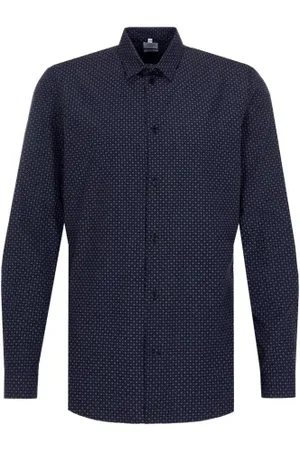 AU PRINTEMPS PARIS Chemise à imprimé en popeline de coton