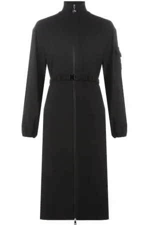 Moncler Robe longue Abito à col montant