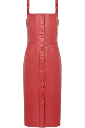 Liya Robe midi à bretelles