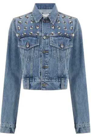 Khaite Veste courte en denim de coton
