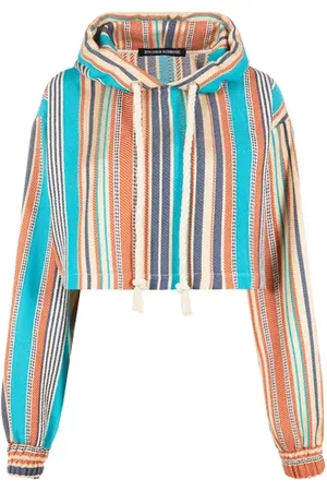 Benjamin Benmoyal Hoodie rayé court