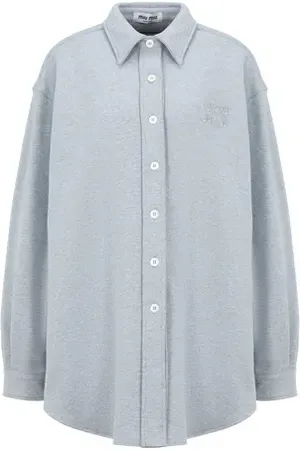 Miu Miu Chemise en jersey de coton