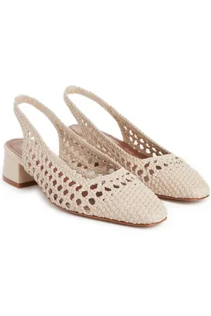 Souliers Martinez Ballerines Tarragona en cuir tressé
