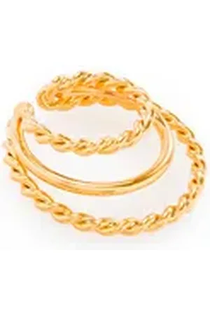 AU PRINTEMPS PARIS Earcuff torsadé en laiton