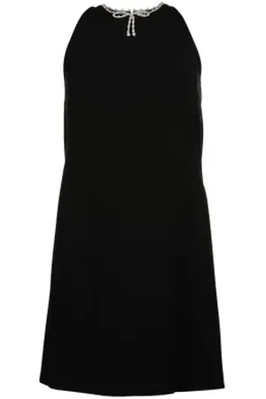 Miu Miu Robe courte en viscose et perles