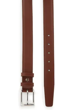 AU PRINTEMPS PARIS Ceinture en cuir de vachette