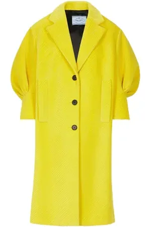 Prada Manteau effet velours