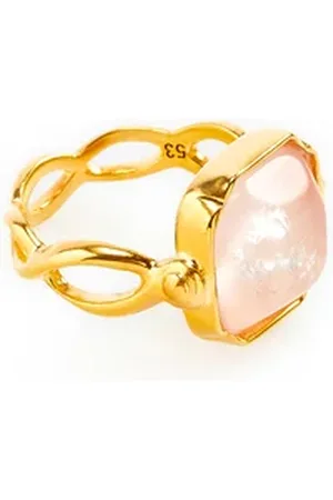 Goossens Bague carrée Cabochons