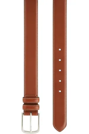 AU PRINTEMPS PARIS Ceinture en cuir de vachette