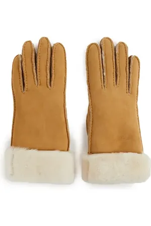 Saison 1865 Gants en cuir suédé