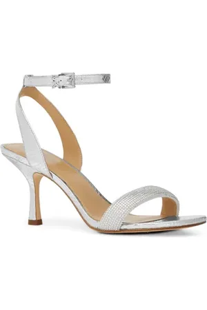 Michael Kors Sandales Carrie en cuir et strass