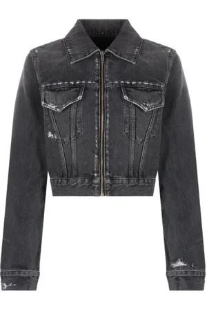 Givenchy Veste en jean zippée