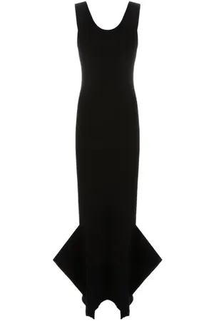 Marine Serre Robe longue en maille