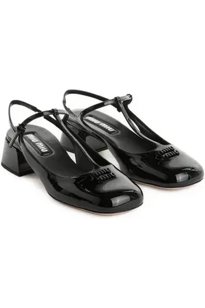 Miu Miu Escarpins vernis en cuir