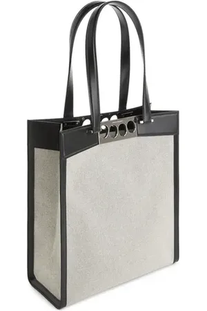 Alexander McQueen Sac cabas bi matière