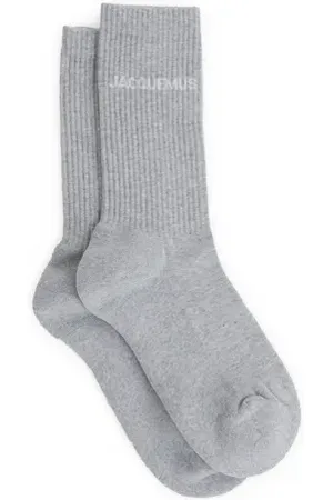 Jacquemus Les chaussettes en coton mélangé