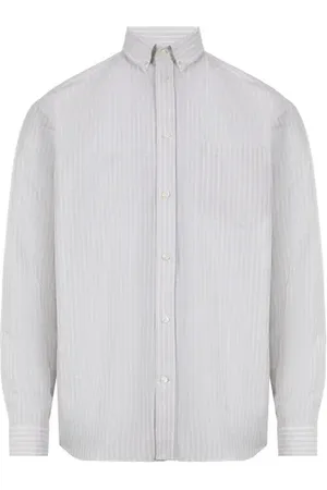 AU PRINTEMPS PARIS Chemise rayée droite