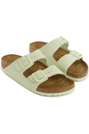 Birkenstock Sandales en cuir suédé Arizona