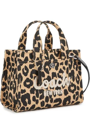 Coach Petit sac cabas imprimé en coton