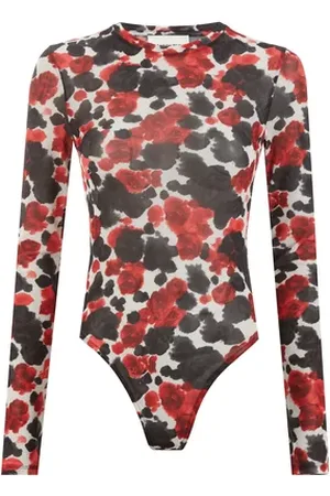Saison 1865 Body à motif fleurs