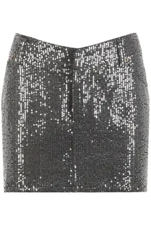 ROTATE Jupe courte à sequins