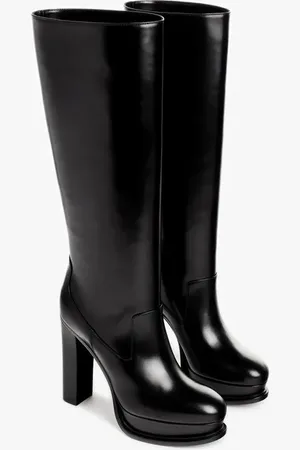 Alexander McQueen Bottes en cuir