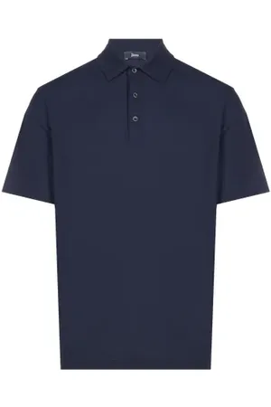 HERNO Polo uni en coton