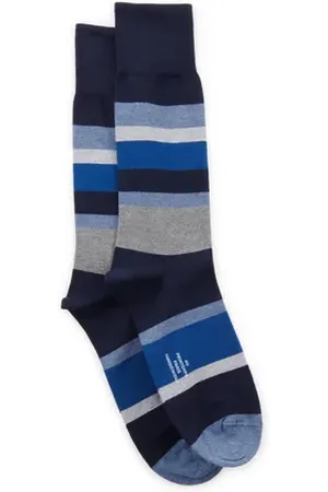AU PRINTEMPS PARIS Chaussettes hautes à rayures