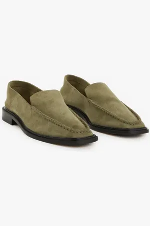 Souliers Martinez Mocassins en cuir suédé